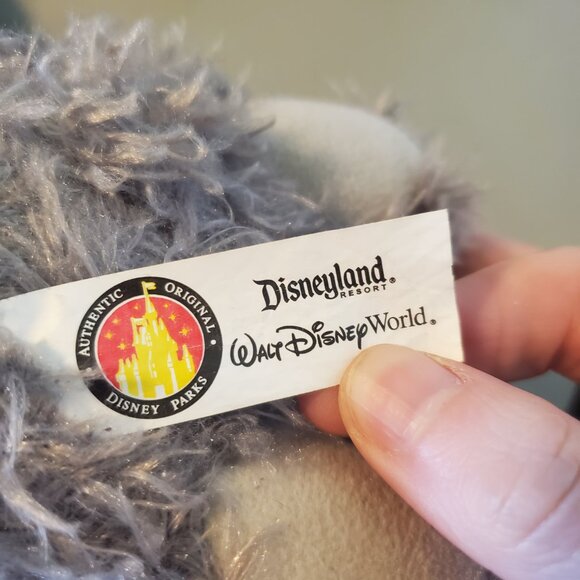 Disneyland Pirates of the Caribbean Dog Plush with Jail Keys Gray Stuffed Toy - Picture 5 of 6